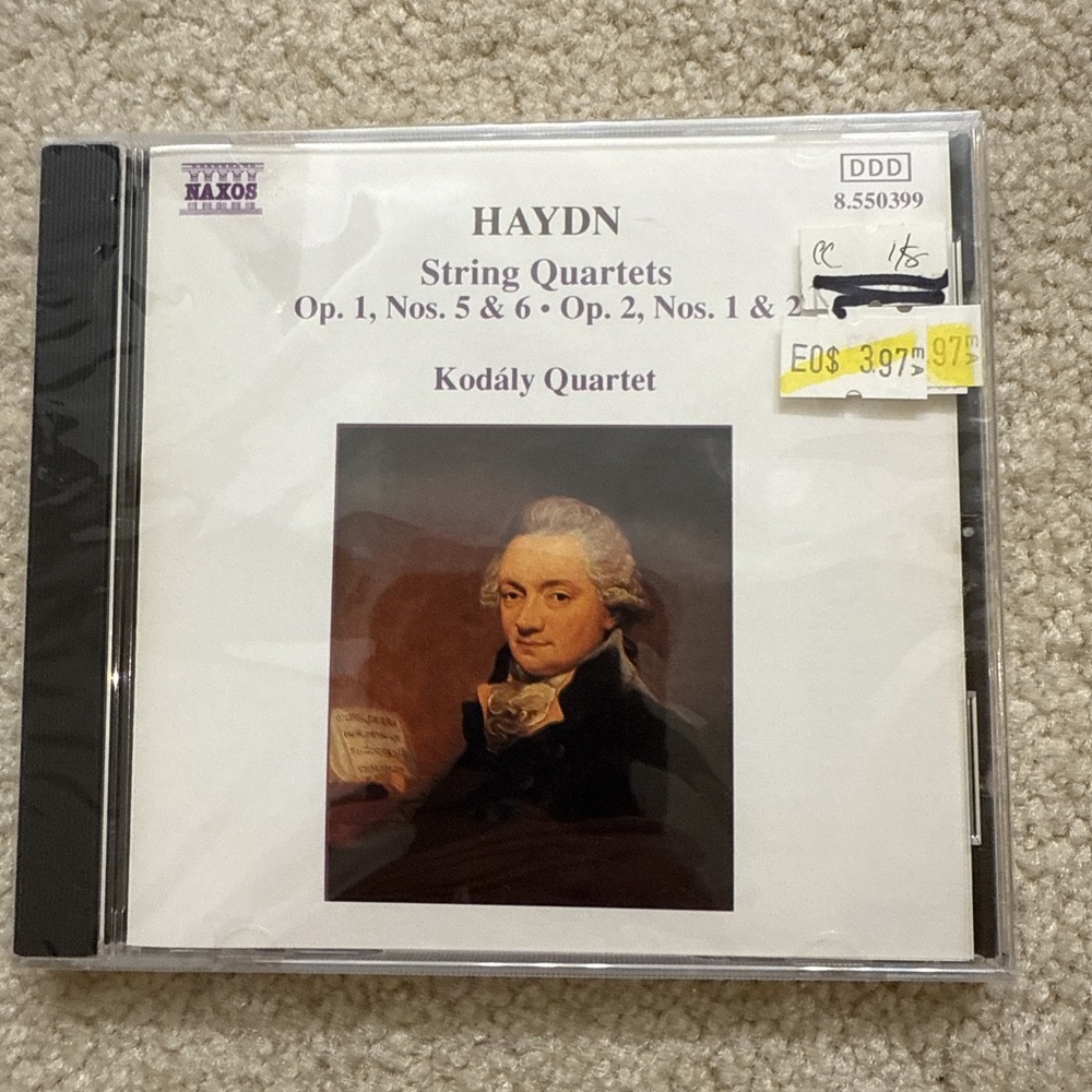 Joseph Haydn : String Quartet Op‎ 2 CD (1993) Incredible Value New Sealed